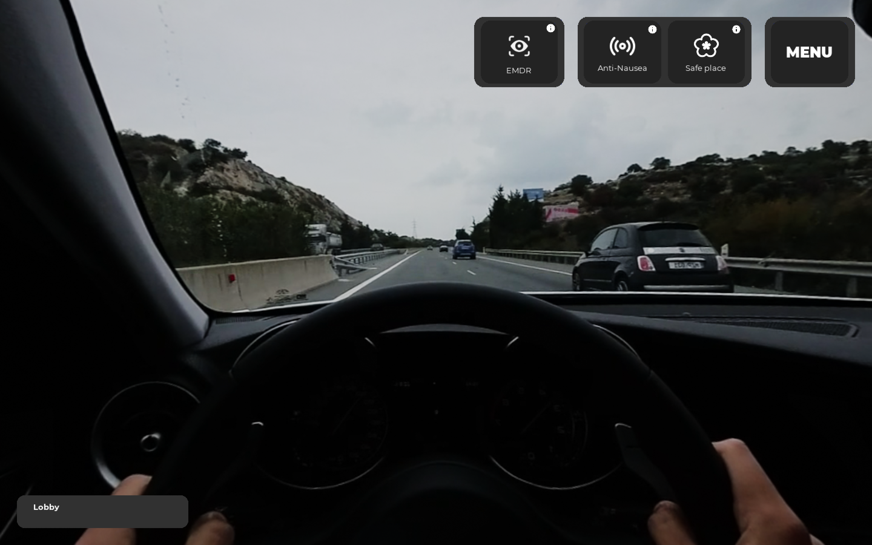 VR Therapy for driving phobia